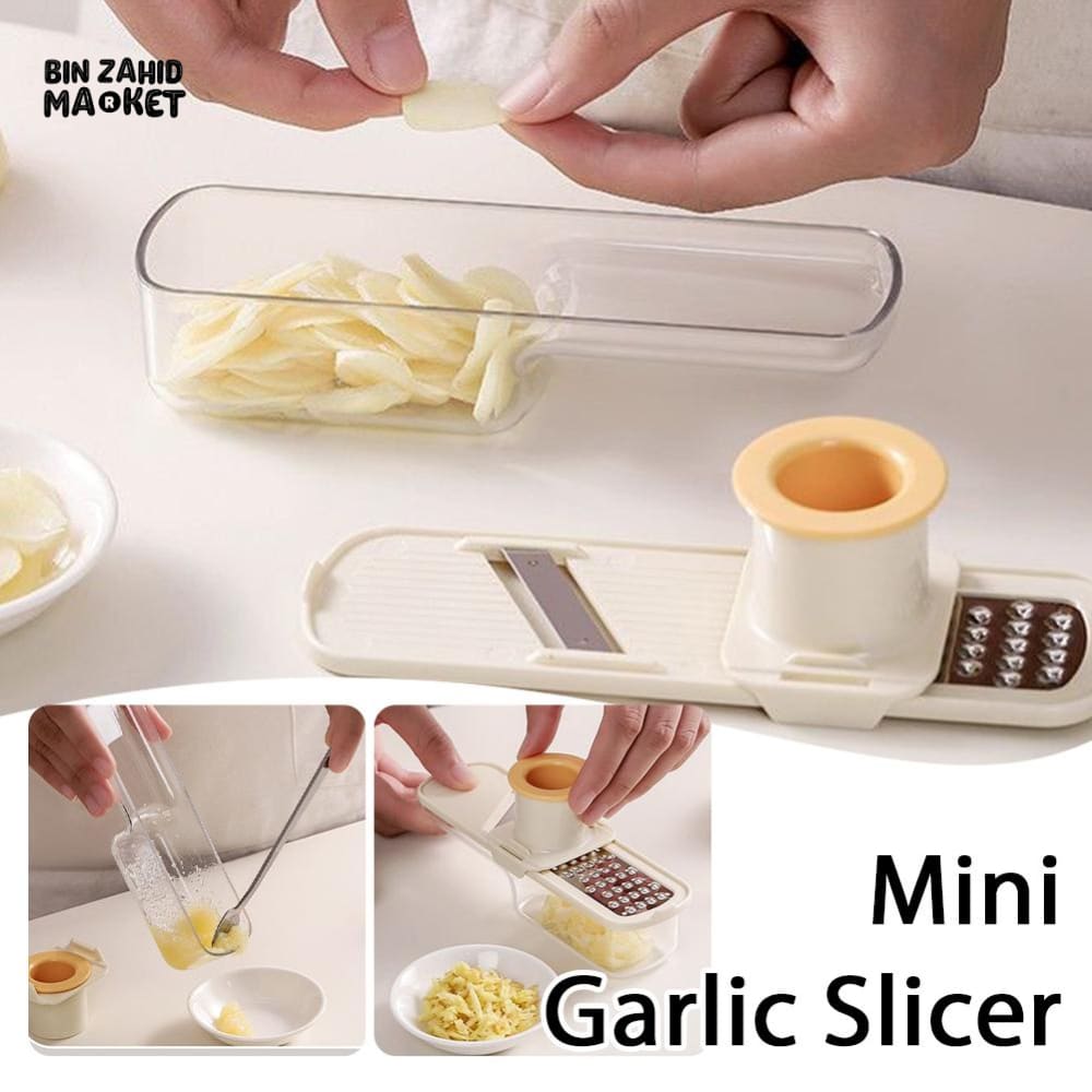 3-IN-1 GARLIC & GINGER GRINDER WITH STORAGE BOX