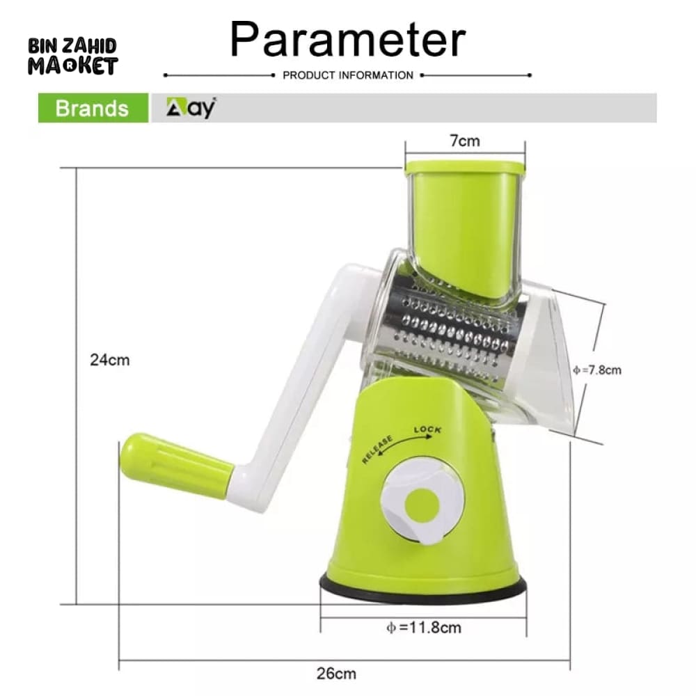 VEGETABLE DRUM SLICER