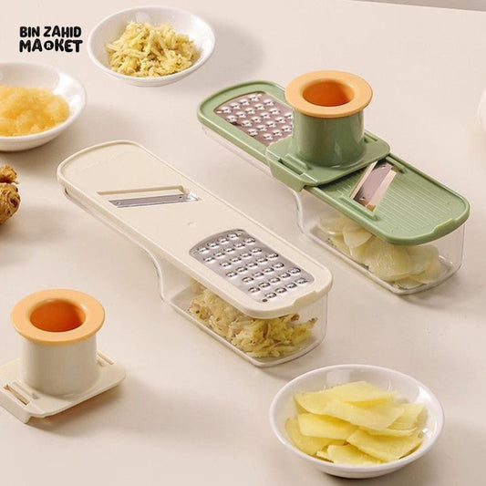 3-IN-1 GARLIC & GINGER GRINDER WITH STORAGE BOX