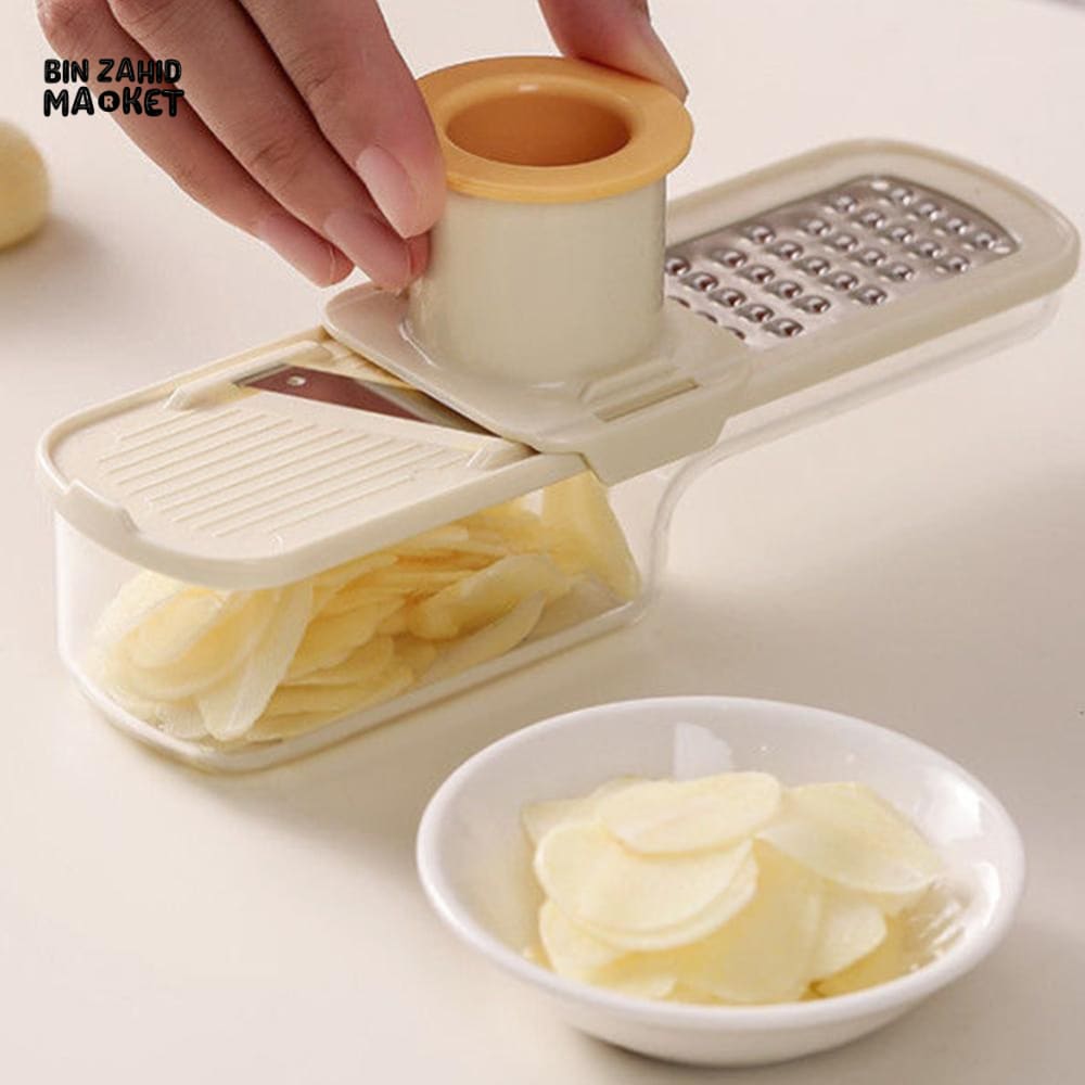 3-IN-1 GARLIC & GINGER GRINDER WITH STORAGE BOX