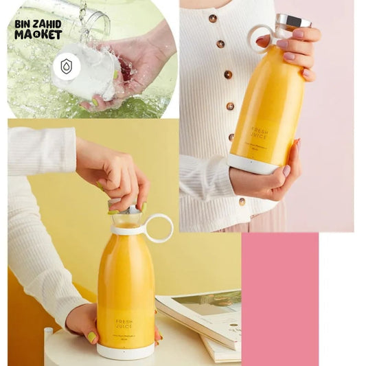 4X BLADES RECHARGEABLE JUICER BLENDER