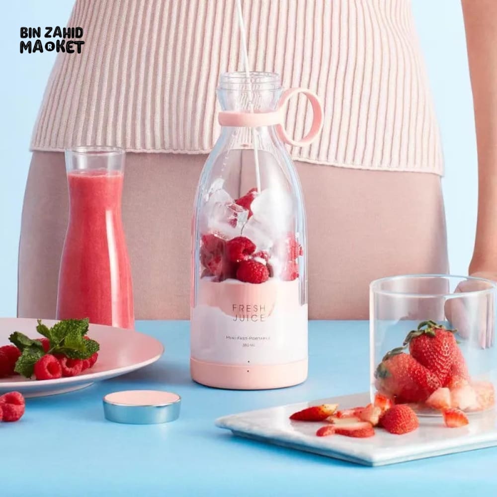 4X BLADES RECHARGEABLE JUICER BLENDER