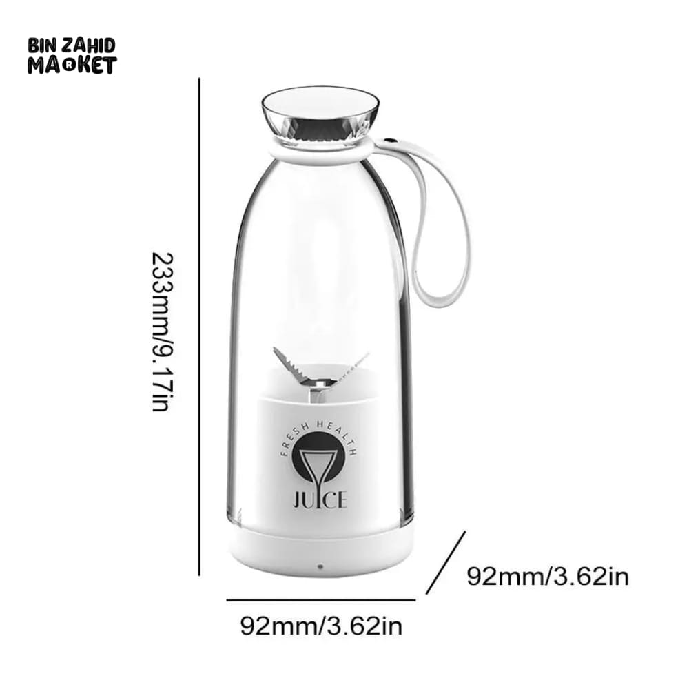 4X BLADES RECHARGEABLE JUICER BLENDER