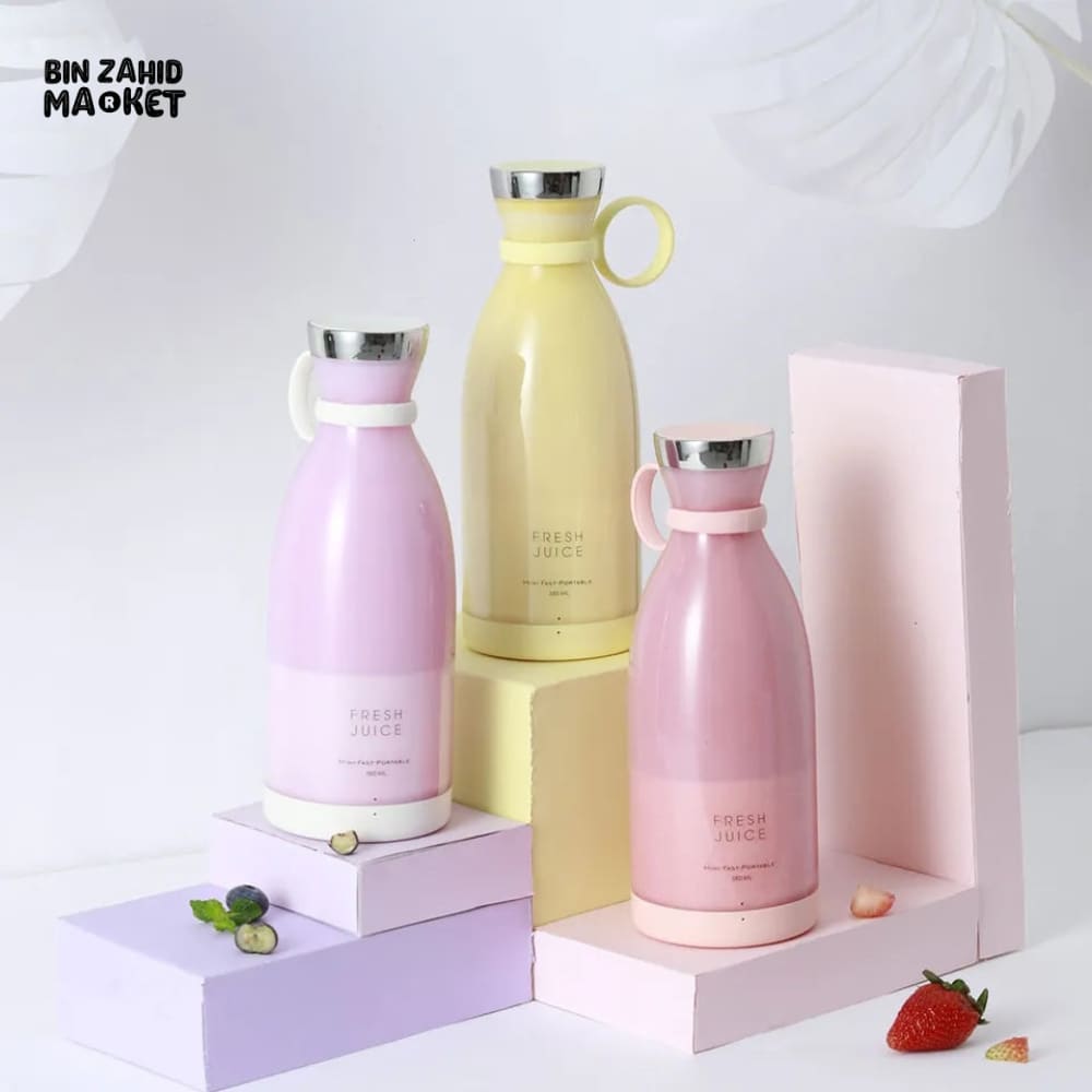 4X BLADES RECHARGEABLE JUICER BLENDER