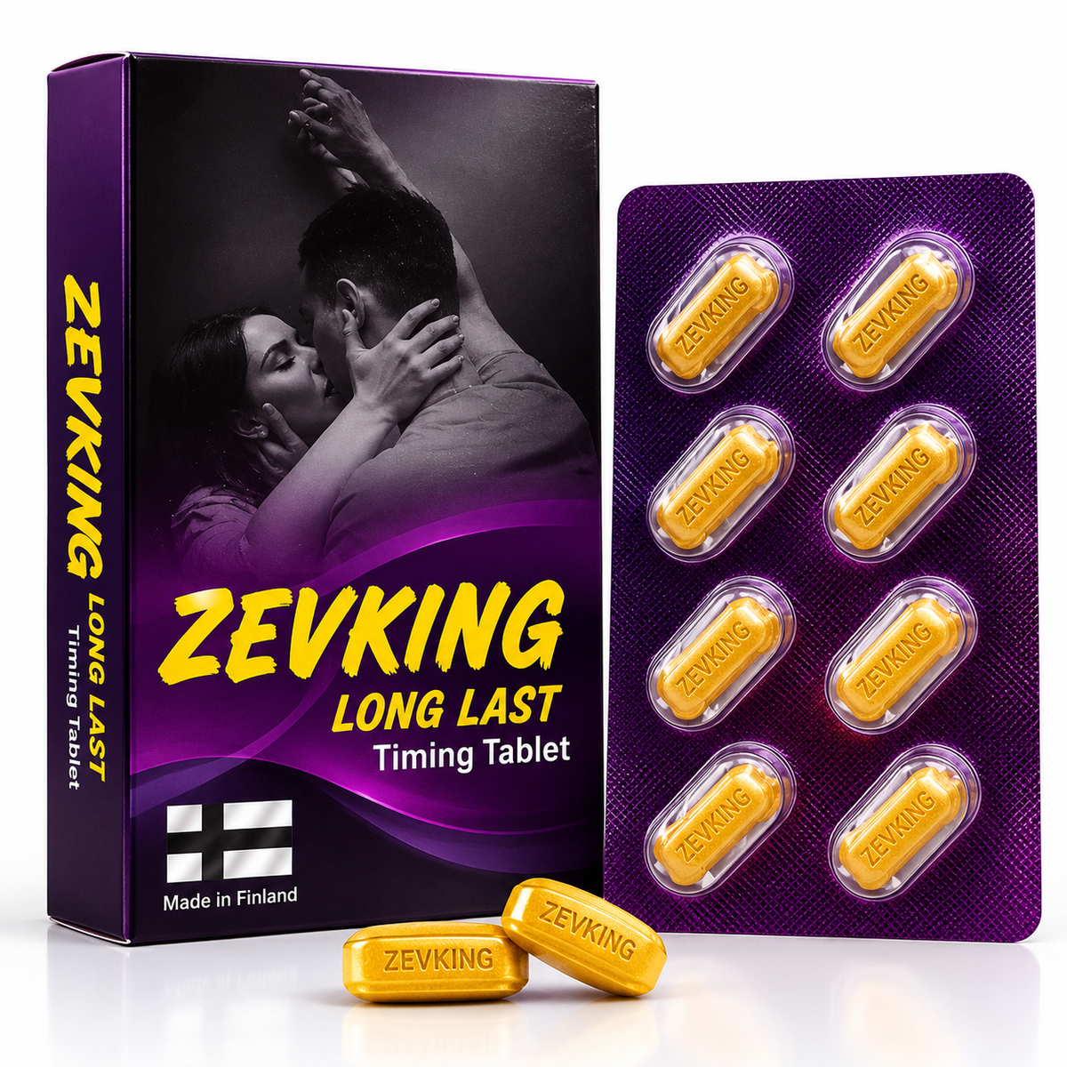 ZEVKING Timing Tablet | Long Last Timing Tablets for Men | Men’s Personal Wellness