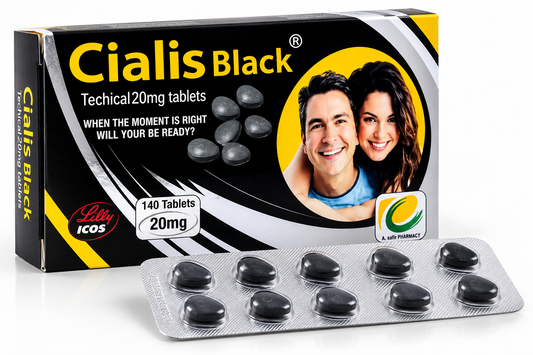 Cialis Black 20mg Timing Tablet | Men’s Personal Wellness
