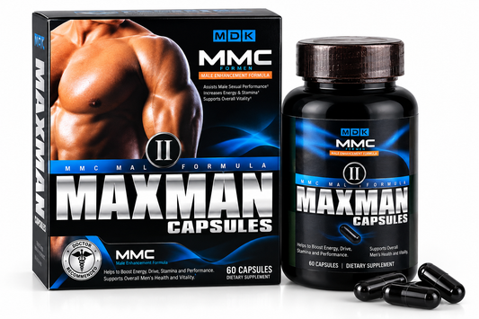 MAXMAN Capsules | Men’s Timing & Personal Wellness