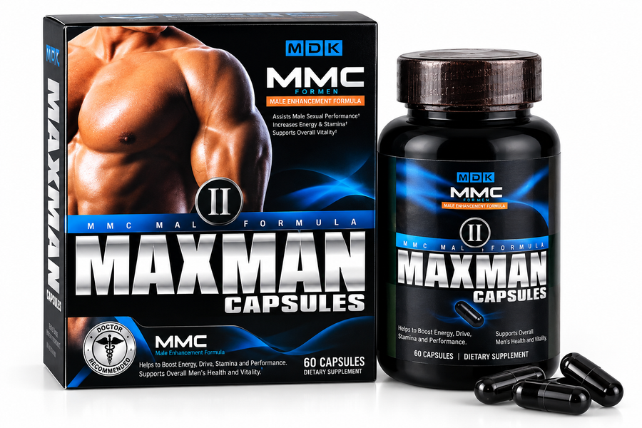 MAXMAN Capsules | Men’s Timing & Personal Wellness