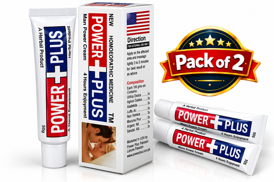 Power Plus Cream | Men’s Personal Wellness Cream | 50g