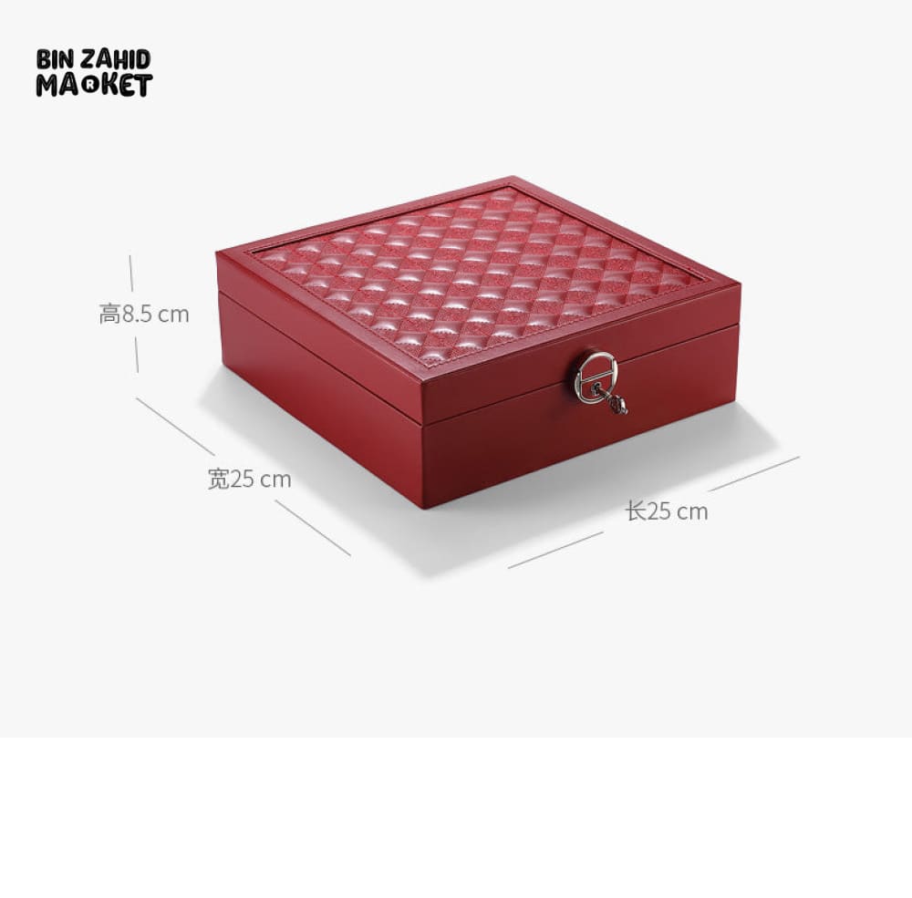 HIGH-END LEATHER JEWELRY ORGANIZER