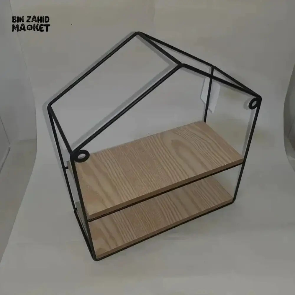 WALL MOUNTED HOME SHAPED SHELF